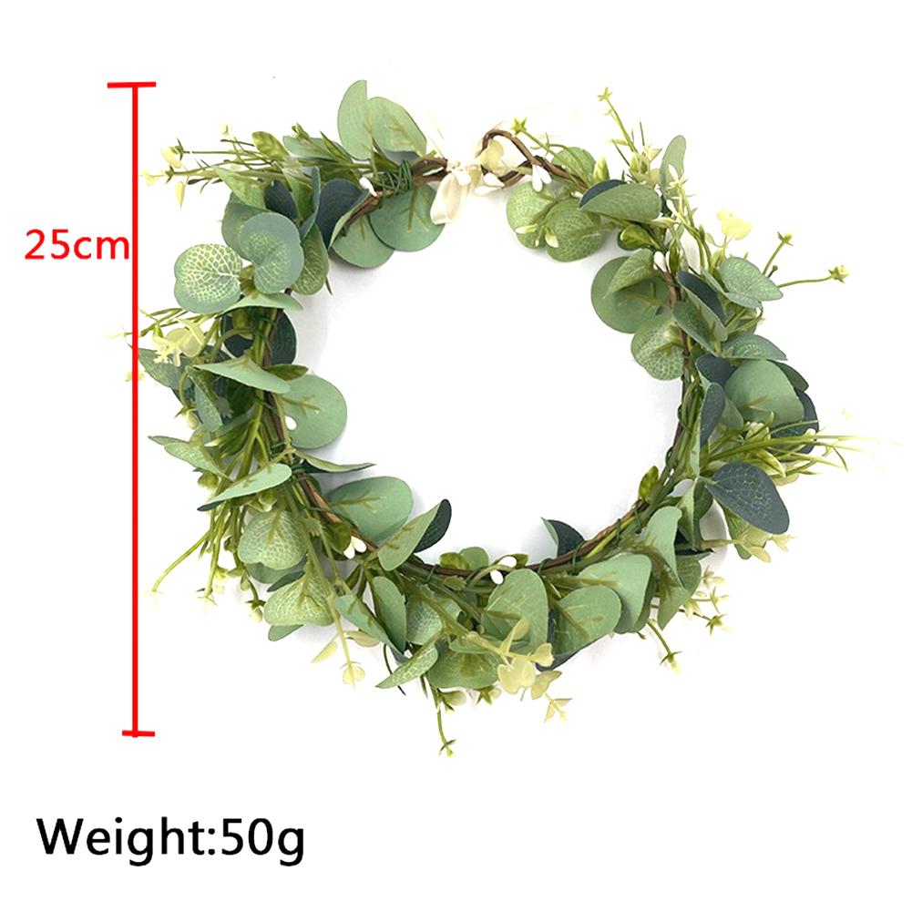 Artificial Leaf Garland Crown Hair Wreath Headband Headpiece Accessories For Wedding Party Photo Prop