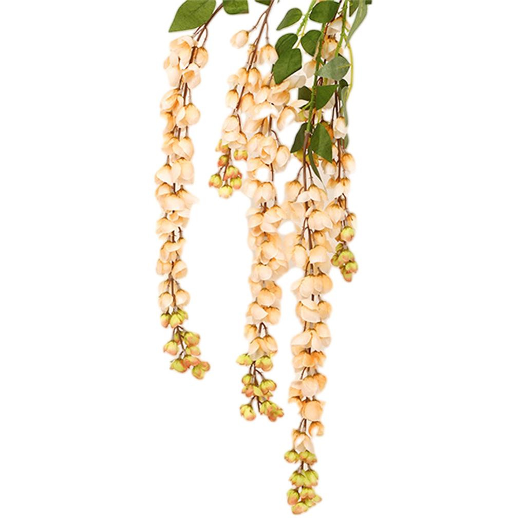 Konstgjord Hängväxt Heminredning Girlang Silkes Wisteriablommor