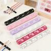 6Pcs Nail Brush Holder with 5 Slots Multi-functional Makeup Brush Organizer Manicure Art Tools Painting Pens Storage Rack Stand