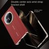 Napapi Double-Sided Protective Wrist Strap Case For Honor Magic V5 magic V3 V2 Electroplated Frame Slim Protect Cover