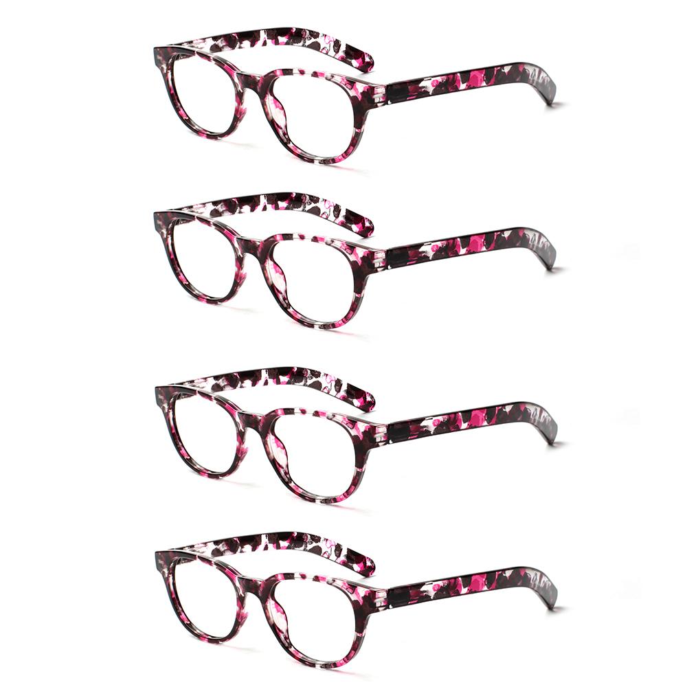 Turezing Fashion Ladies Reading Glasses Personality Print Flower Frame Decorative Eyeglasses +2.0+2.5+3.0+3.5