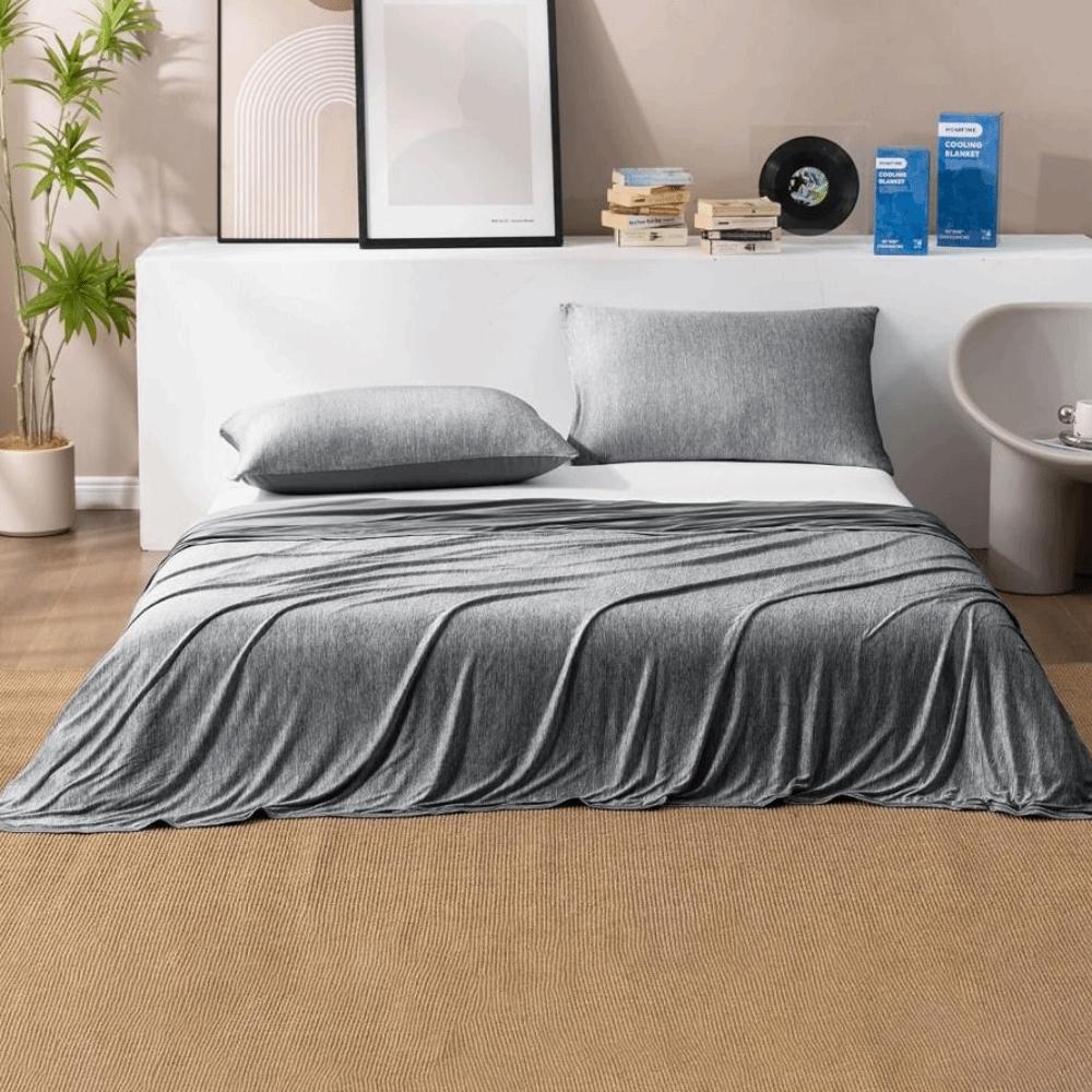 Skin-friendly Summer Thin Quilt Breathable Air-Conditioned Duvet Durable Cooling Blanket Bedroom