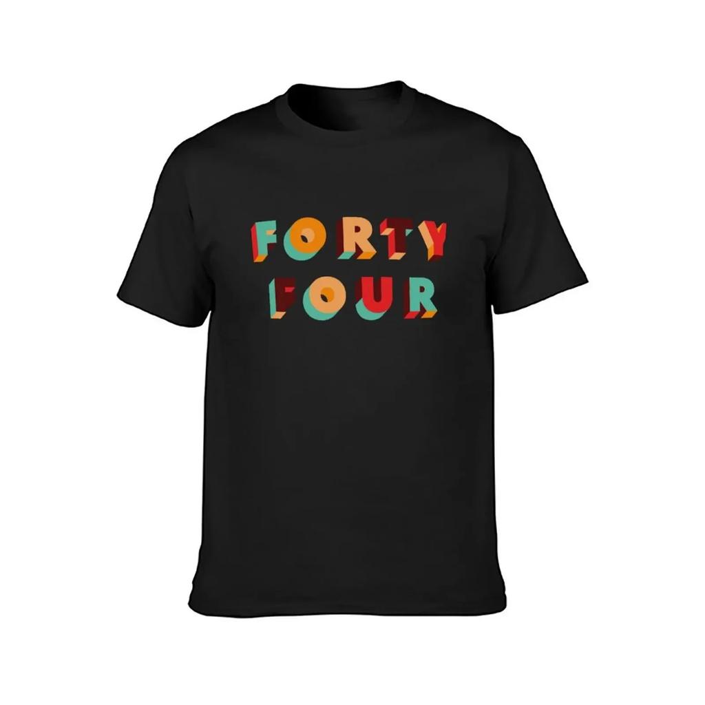 How Ridiculous Merch 44 Block Colour || Forty Four T-Shirt Sweat Anime Mens T Shirts Casual Stylish