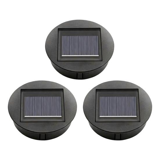 Solar-Einmachglasdeckel mit Licht, Outdoor-Glasflaschen-Solarleuchte mit LED-Lichterkette, Wasserdichtes Ladezubehör für Garten, Terrasse, Camping