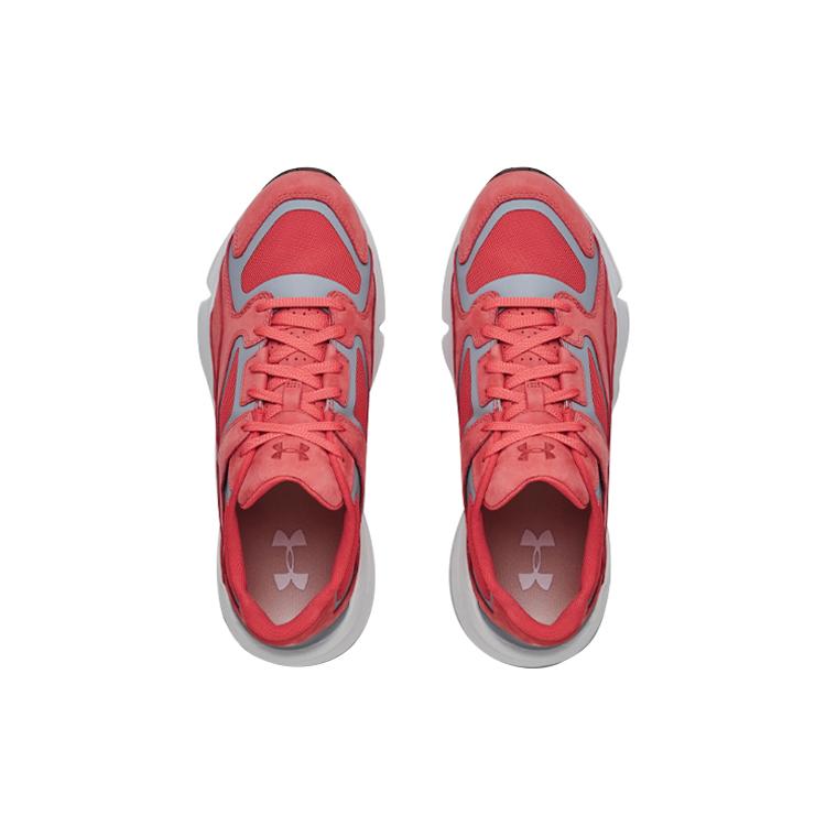 Under Armour Forge 96 Nubuck Reflect Cushioning Low top Casual Shoes Unisex Stamp Ink Red 3021988-601