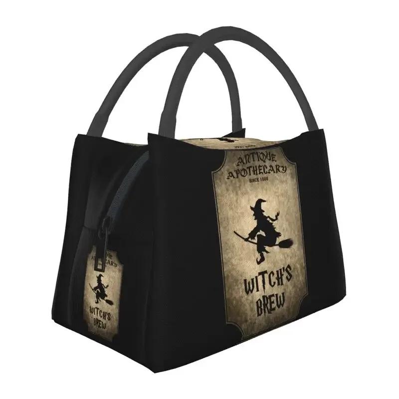 Halloween Insulated Lunch Tote Bag for Women Gothic Occult Thermal Cooler Food Lunch Box Office