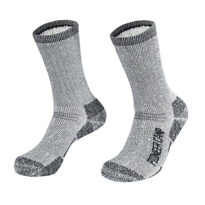 Pioneer Camp Outdoor Fleece-Lined Merino Wool Socks 20-22cm