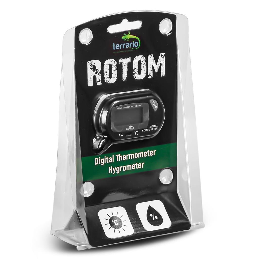Terrario Rotom Digital Thermometer Hygrometer - thermometer and hygrometer
