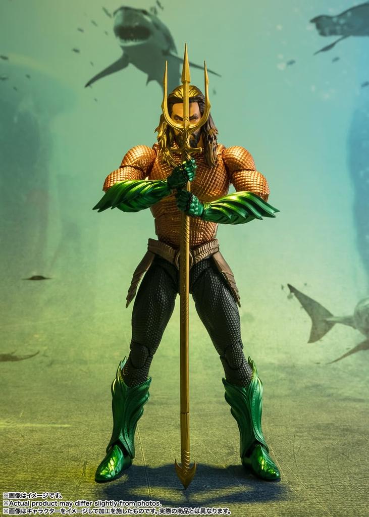 TAMASHII NATIONS Aquaman Lost 160mm ABS PVC Painted Action Figure S.H.Figuarts (Aquaman/The Kingdom) Approx. &