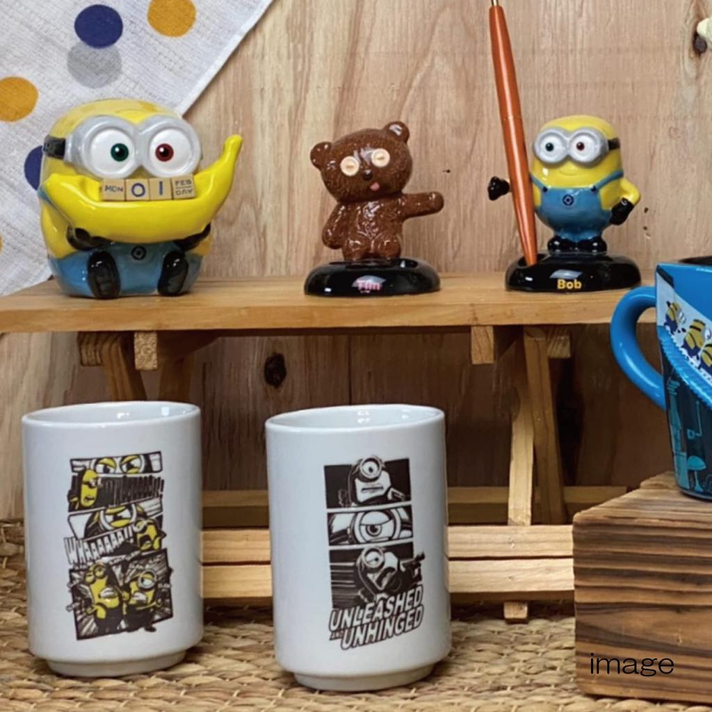 Minions" Teacup, Approx. 260ml, Kung Fu 2 Minions Merchandise, Movie Tableware, Gift, SAN3499-2