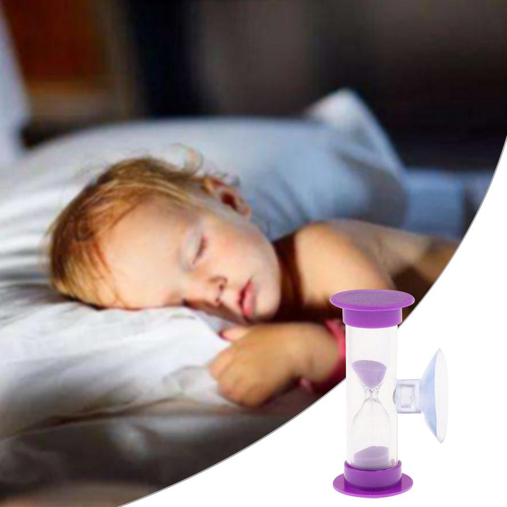 3-Minuten-Sanduhr-Zahnputz-Timer mit Saugnapf, Heimdekoration, Zahnbürsten-Timer für Kinder