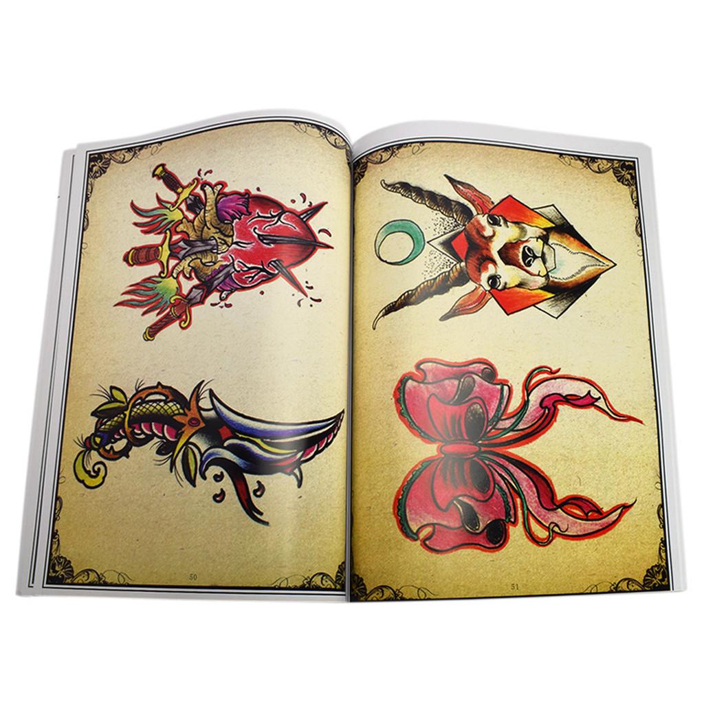 Buy Traditional Body Art Tattoo Flash Book Designs Reference at ...