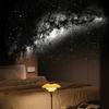 Space Theme Room Decor Starry Sky Night Light Projector, 2-in-1 Mini LED Ceiling Wall Projection Camping Atmosphere Projector Lamp with 360
