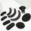 8Pcs/Set Hair Fluffy Sponge Hair Base Styling Insert Tool Hair Puff Sponge Clip