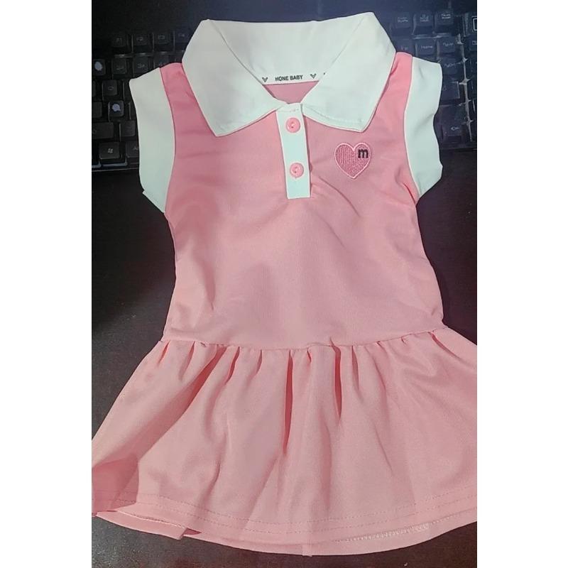 Children Dress Spring Summer Turn Down Collar Kids Clothes Fashion Toddler Baby Girls Clothing Summer Dress Girl Clothes