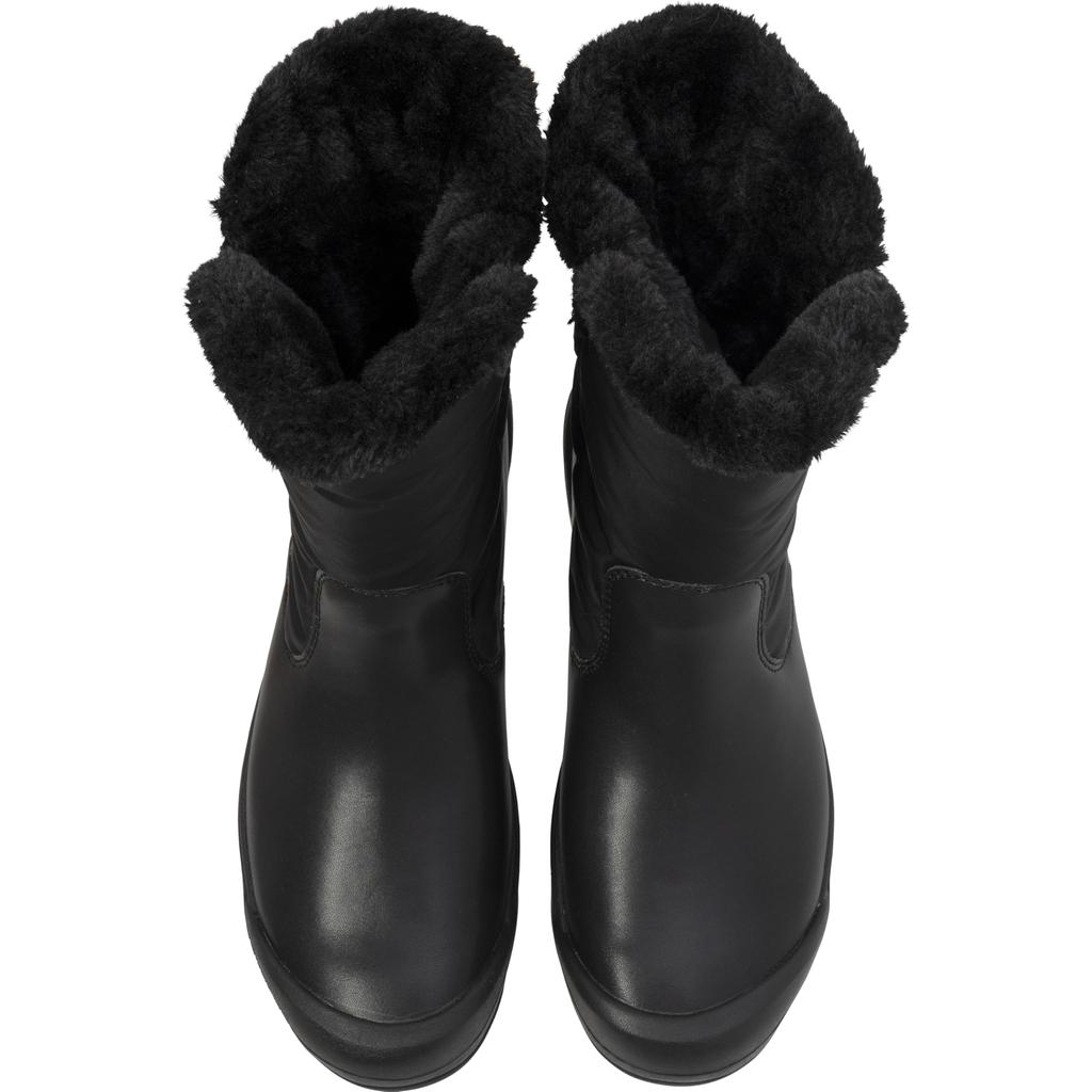 Le Coq Sportif Larcie III Winter Snow and Ice Highly Heat and BK00 Women's Boots, Resistant, Anti-Slip, Waterproof, Heat-Generating, Storage,