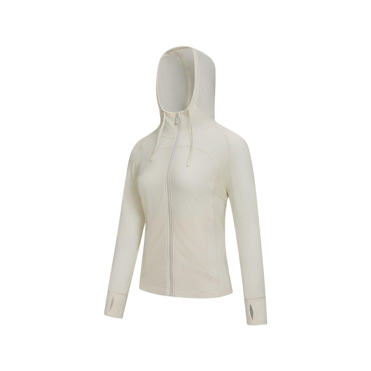 Saucony Zip-Up Hooded Solid Long Sleeve Jacket Women jackets SA1269KJ41L-WT038 M