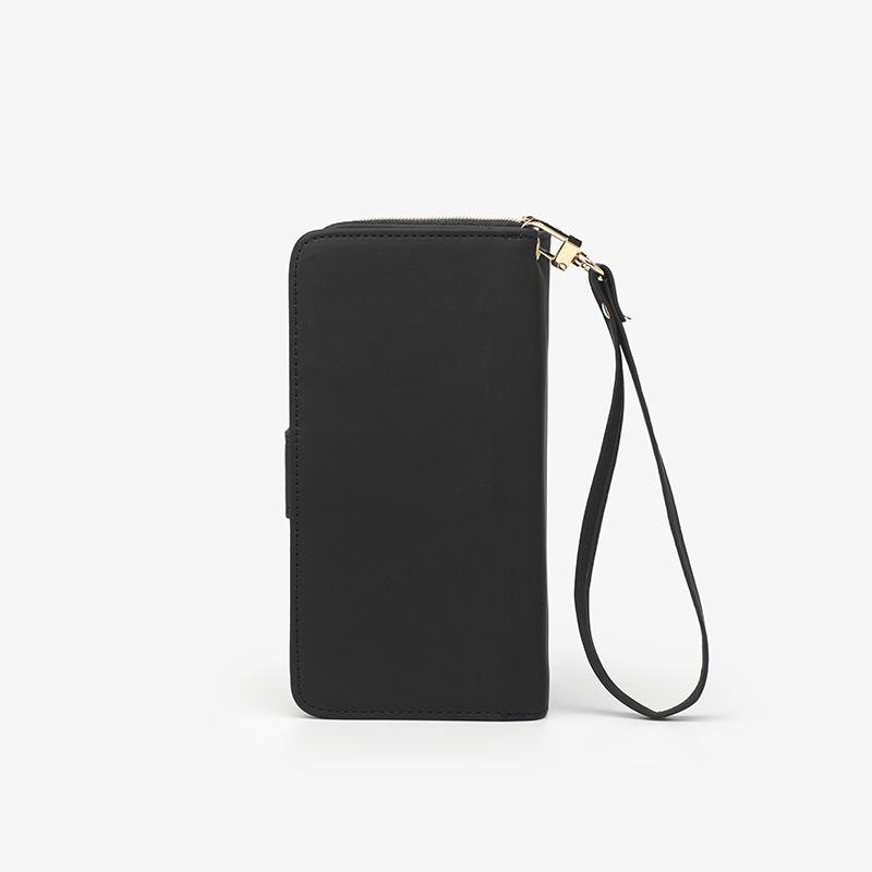 Women's bag, new mobile phone bag, multi-card change bag, fashionable and simple portable zipper bag.