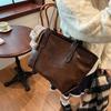 Premium sense simple and versatile shoulder tote commuter bag large-capacity bag women's autumn and winter new fashion women's bag