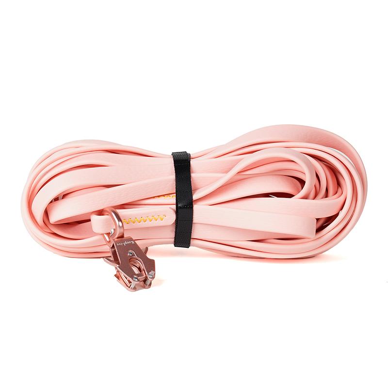 

Tactical Dog Leash Heavy Duty Training Lead Rope Crocodile Texture Alloy Snap Hook Large Medium Dogs Walking Leash 5M рожевий