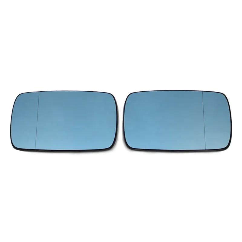 1X Replacement For BMW E46 Mirror Left Right Side Car Glass Heated Rearview Mirror Glass 51168250437 51168250438 Car Accessories