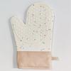 Silicone Heat-Resistant Diamond Quilted Anti-Scald Oven Gloves with Cotton Padding