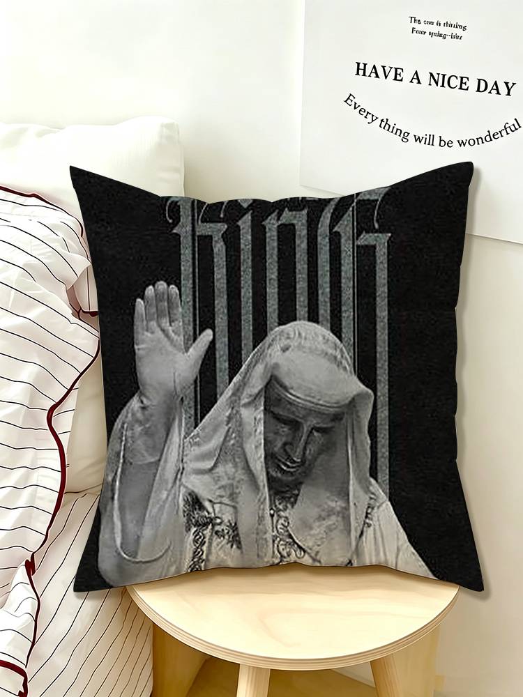 Baldwin IV The Leper King Medieval Crusader Monarch Pillow Case Pattern Printed Pillowcase For Living Room Sofa Cushion Cover