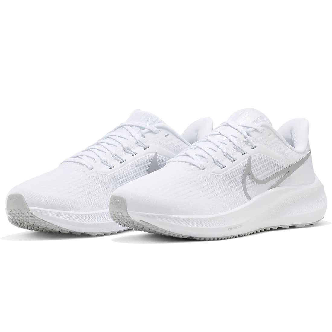 

Nike Air Zoom Pegasus 39 Женский, Белый/Чистый платиновый/Туманно-серый/Металлический серебристый, DH4072-100, Япония, 23.5см