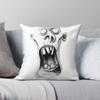 Zombie Face Paranorman Square Pillowcase Polyester Linen Velvet Pattern Zip Decorative Home Cushion Case