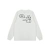 Trendy Cartoon Print Cotton Long Sleeve Unisex T-Shirt for Autumn/Winter