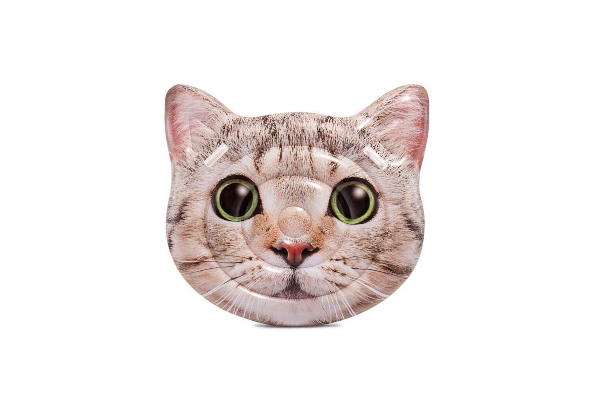 

INTEX Надувной матрас в виде кошачьего острова, 147 x 135 см, 58784 [Официальный японский продукт]