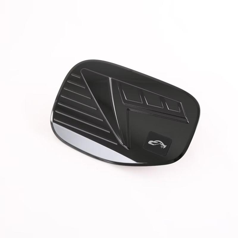 For Byd Dolphin EV EA1   Accessories Car Charging Cover Protection Decal Trim Styling ABS Carbon Black