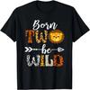 Born 2 Be Wild Birthday Decorations Girl Boy Baby Lion 2nd T-Shirt