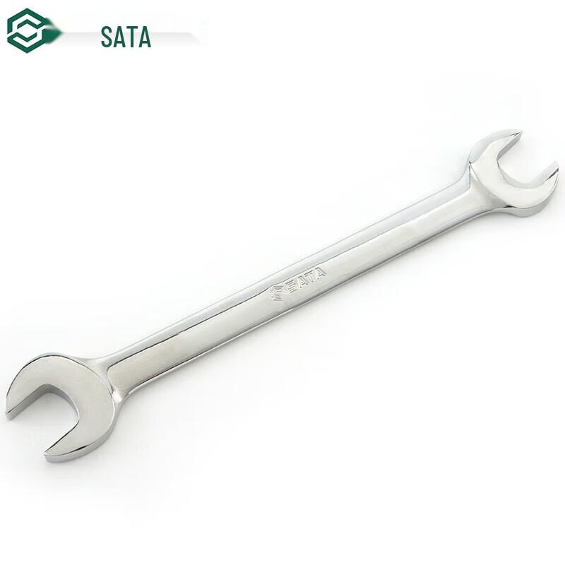 SATA Full Polished Double Open-End Wrench