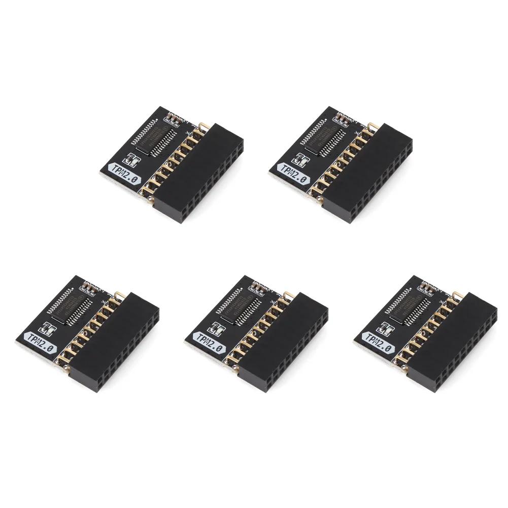 TPM 2.0 Encryption Security Module 20 Pin Motherboard Card 4 GB Professional Audio Equipment for ASUS Gigabyte for WIN11 System