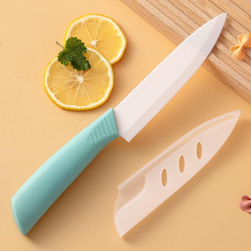 Ceramic Knife Household Fruit Knife Sharp Kitchen Cutting Knife Anti Slip Knife Set Baby Food Peeler Tool