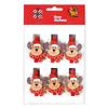 6pcs Christmas Cartoon Wooden Clips Xmas Party Photo Wall Gift DIY Decoration Handmade Crafts 2025 Christmas Home Decor New Year