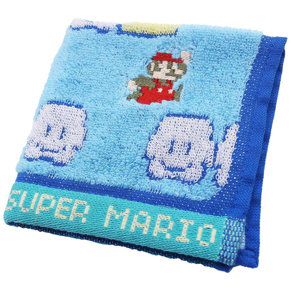 Marushin Hand Mini Nintendo Mario Cloud Cotton Character Perfect Gift for 4485007100 Towel, Towel, Stage, Handkerchief, Design, Absorbent, Birthdays,