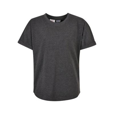 Urban Classics Jungen Langarm T-Shirt mit Aufschlag (2er-Pack)