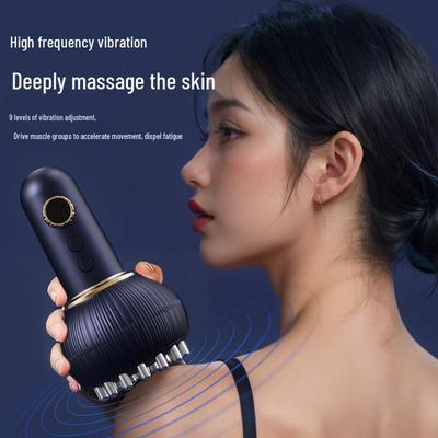 Smart Electric Gua Sha Massager: Full Body Vacuum Cupping & Meridian Brush