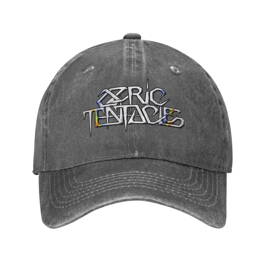 The Ozric Tentacles Rock Band Lazy Style Baseball Cap Uv Protection Travel Denim Baseball Cap