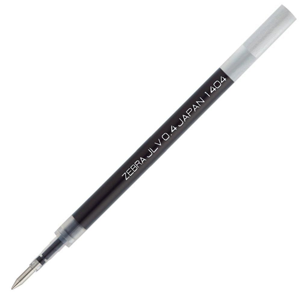 

Стержни для шариковой ручки Zebra Sarasa Dry, JLV-0.4, Черные, Упаковка 10 шт., B-RJLV4-BK чёрный