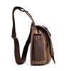 Men's Trendy European Fashion Multi-Compartment Canvas Messenger Bag