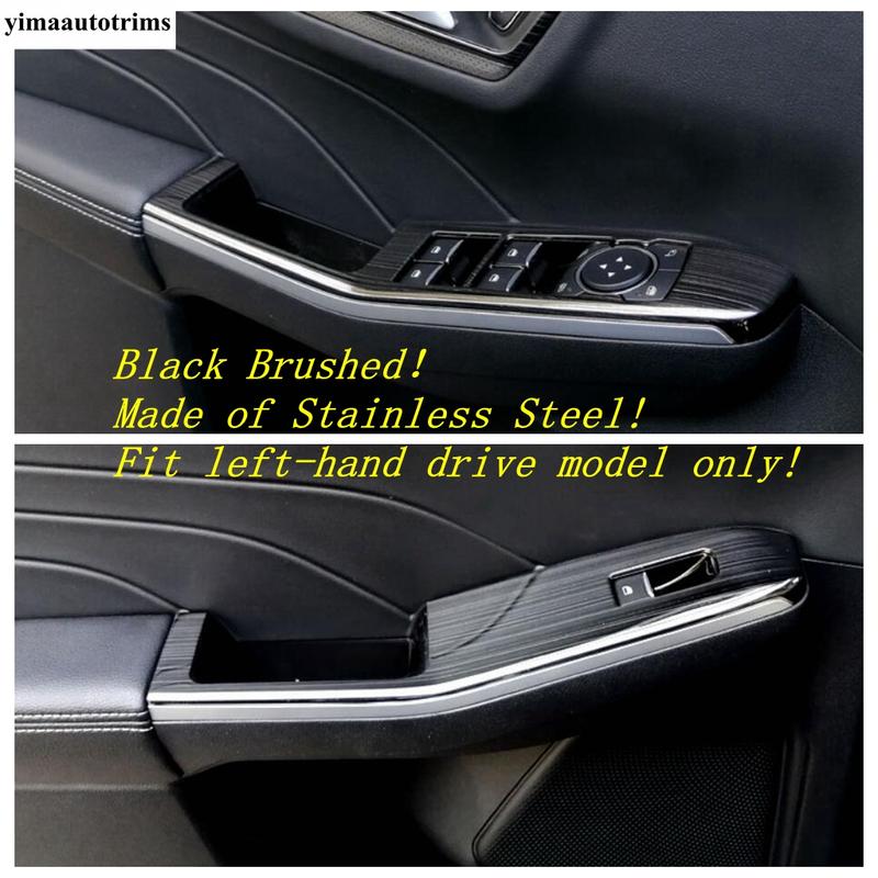 Door Armrest Window Lift Glass Button Switch Control Panel Cover Trim For Ford Escape / Kuga - 2025 Accessories Interior