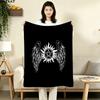 1PC Dean Winchester Patterned Flannel Blanket Suitable For All Seasons For Home Decor Warmth And Comfort Gifts Holiday Present