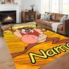 Custom personalization Taz-Mania Area Rug - Perfect For Kitchen, Bathroom,Laundry Room Decor Large Size Available,Gift All Seasons