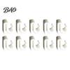 Easy Install String Light Hooks Pergola Cable Clip, Outdoor Wire Organizer Hook for 3-8mm Strings, Tool-Free Snap-On Versatile Groove Edge Clamps