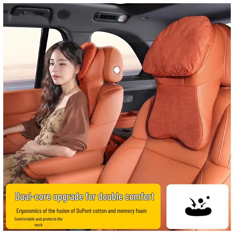Entwickelt für Maybach M9, M8 und M7, verbessert dieses Auto-Kopfstützkissen den Komfort in Ihrem Fahrzeug.