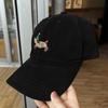 Dog Dachshund Lovely Embroidered Baseball Cap Adjustable For Outdoor Leisure Use