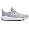 Cushioning Anti-Slip And Wear-Resistant Breathable Coverage Low-Top Running Shoes Men's Gray White 91815555-3